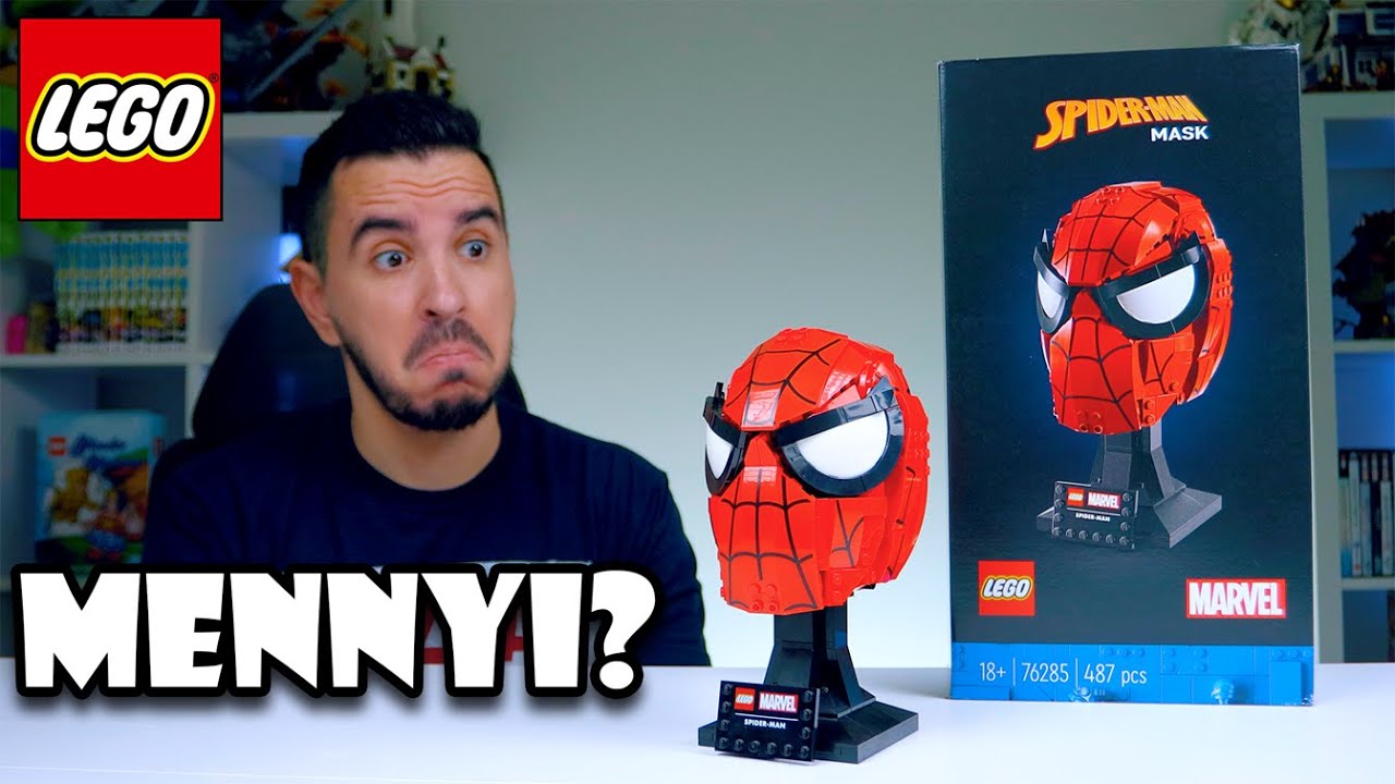 487 darab...|| LEGO 76285 P&oacute;kember maszkja