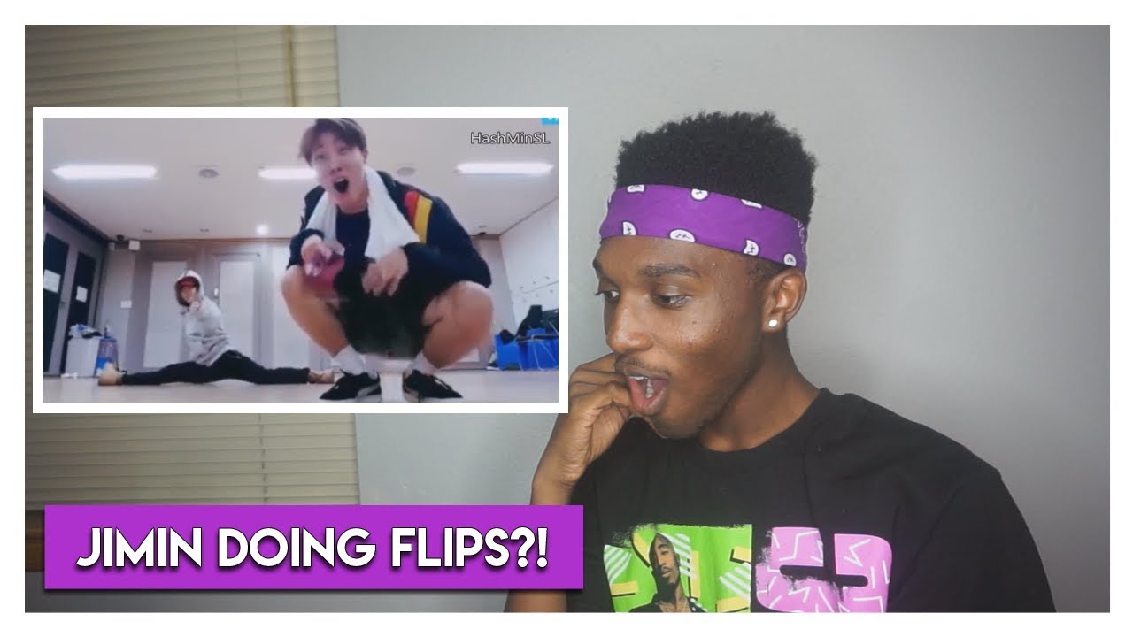 BTS JIMIN - Dance, Flips, Tumbling Skills (REACTION) | Jayden Alexander