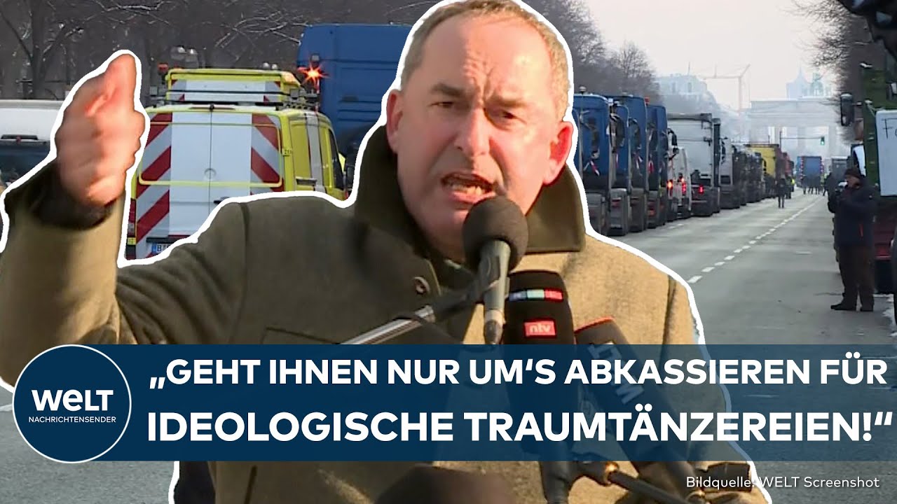 AIWANGER BEI TRUCKER-DEMO: 