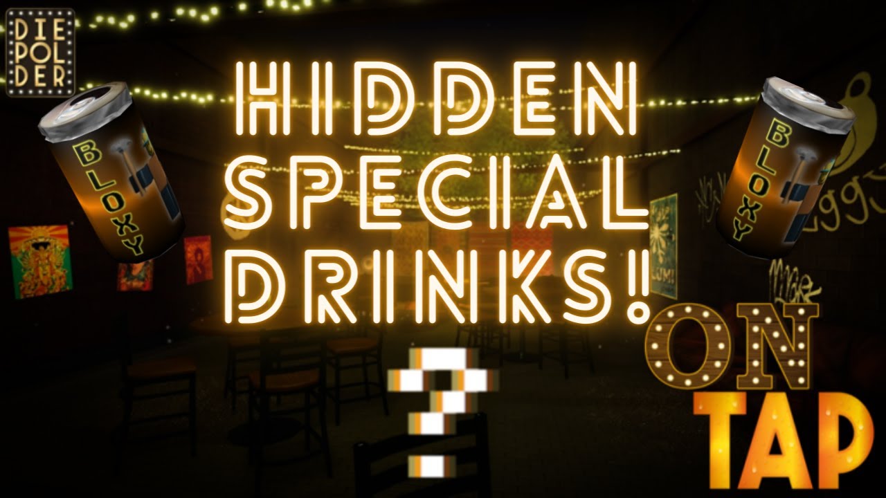 [Drinks!] On Tap 17+ Roblox ALL SPECIAL DRINKS