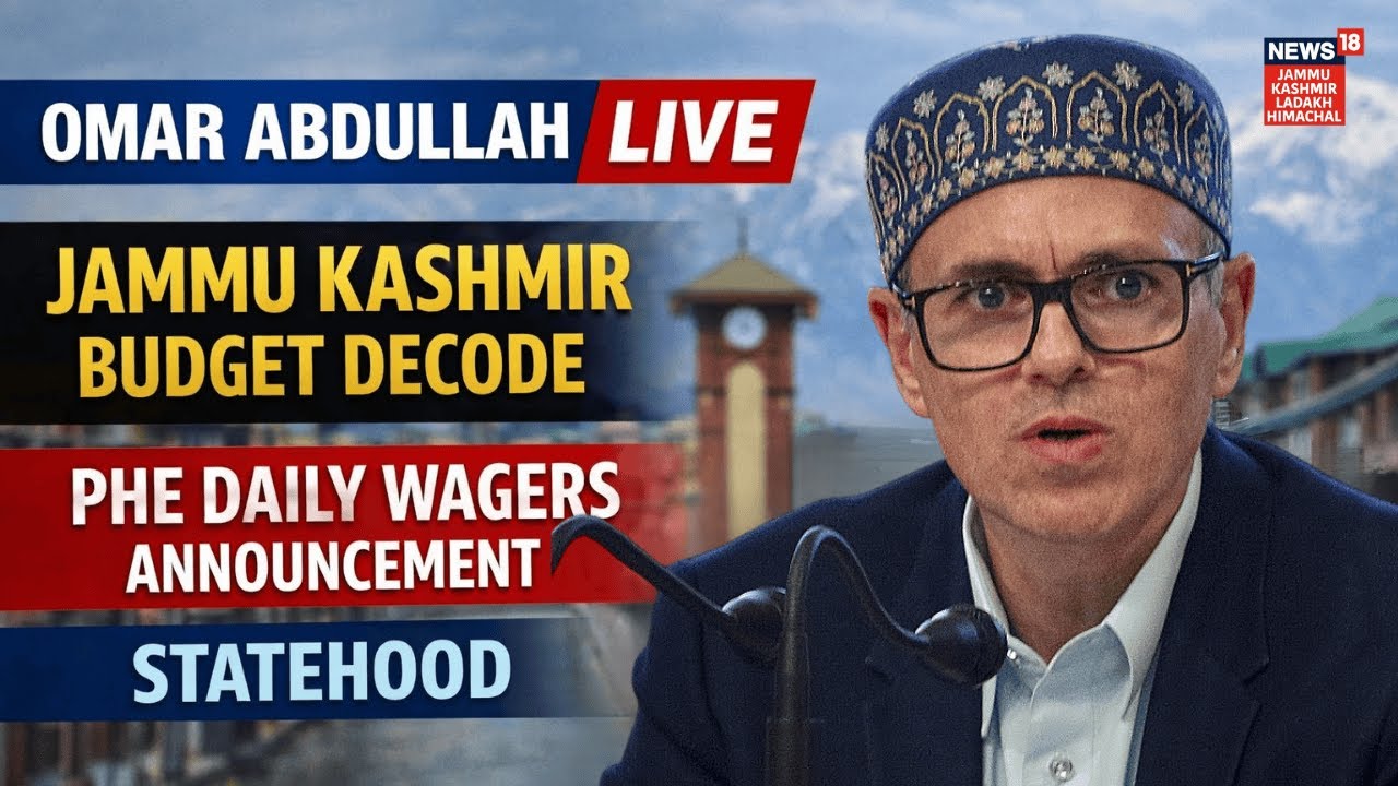 J&K Budget Session LIVE | Budget debate underway in the Assembly | Omar Abdullah on Budget