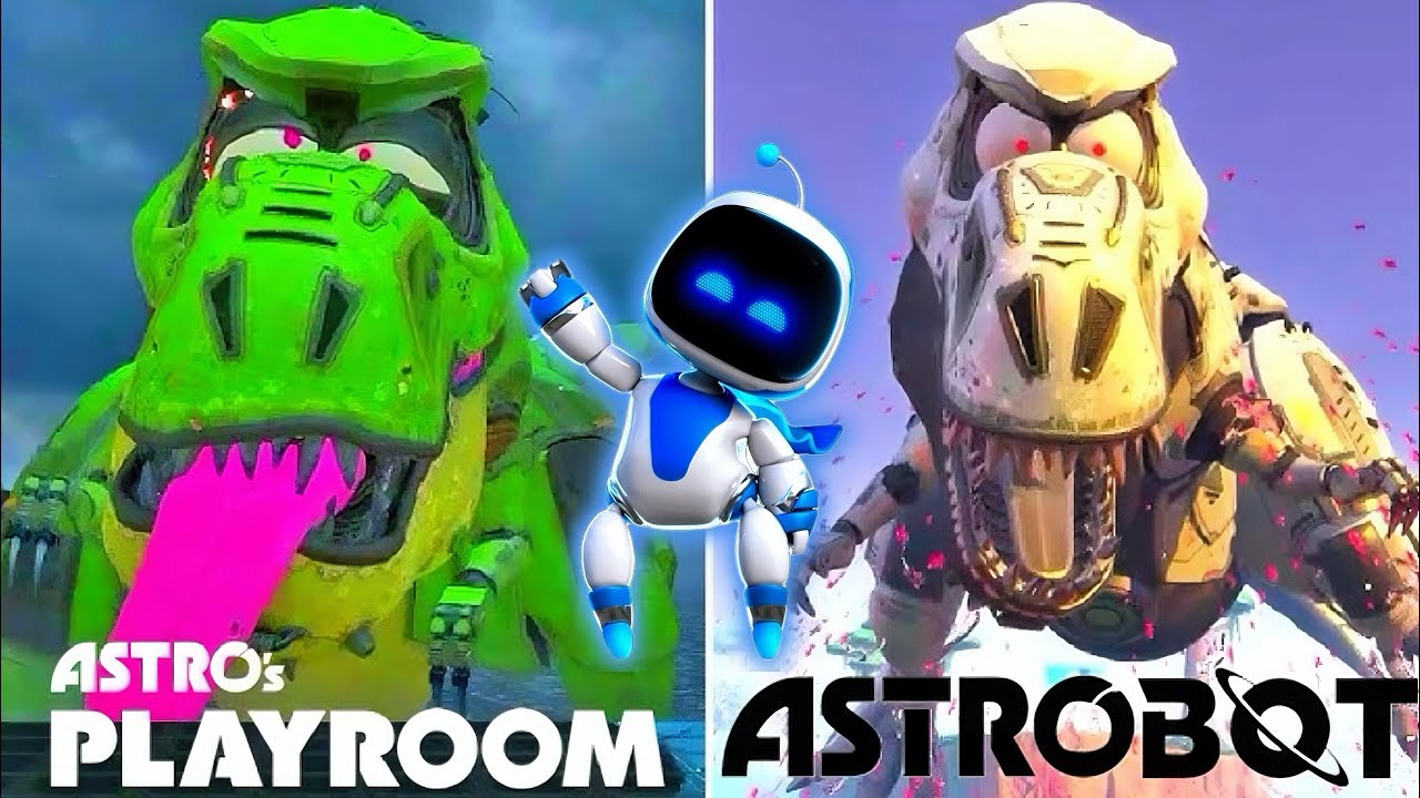 COMO DERROTANDO AL GRAN T-REX - Astro Bot 