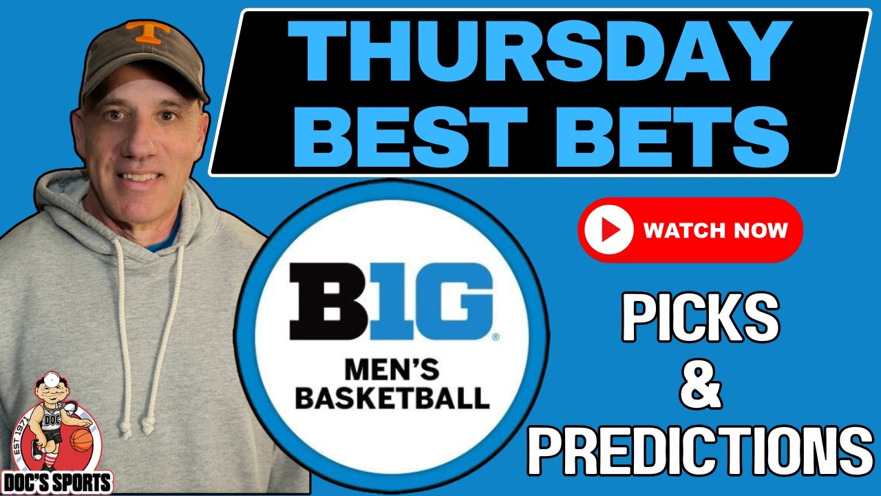 Thursday Big Ten Picks - 3/12/26 | Jason Sharpe BIG Ten Tournament Picks and Predictions