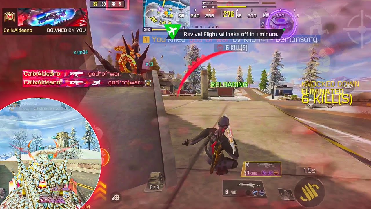 I USED ENEMY'S OVERPOWERED MYTHIC KILO 141 | COD MOBILE !