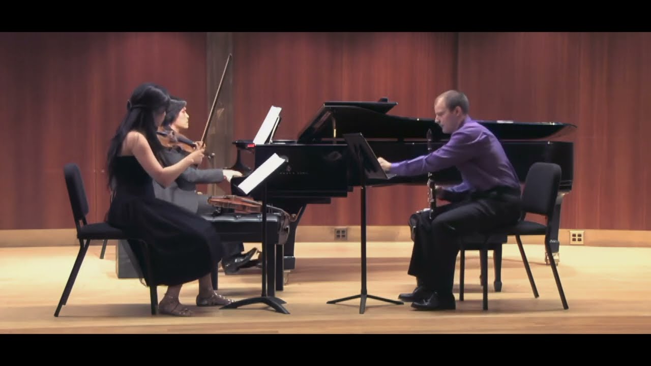 Bela Bartok - Contrasts for Violin, Clarinet and Piano (RESTORED live from 2009)
