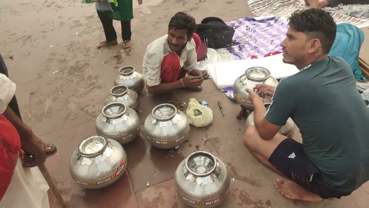 Haridwar main kanwar yatra||