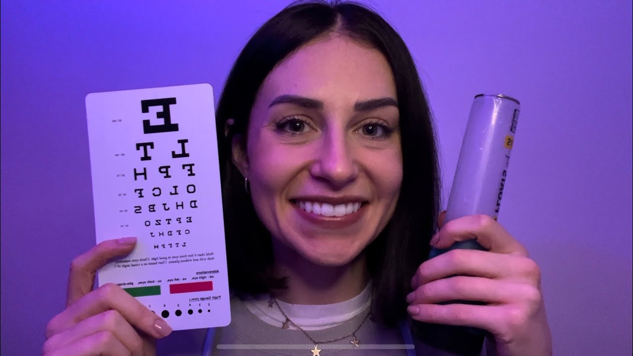 ASMR Relaxing Dermatologist Visit | Examination, Skincare, Scalp Check