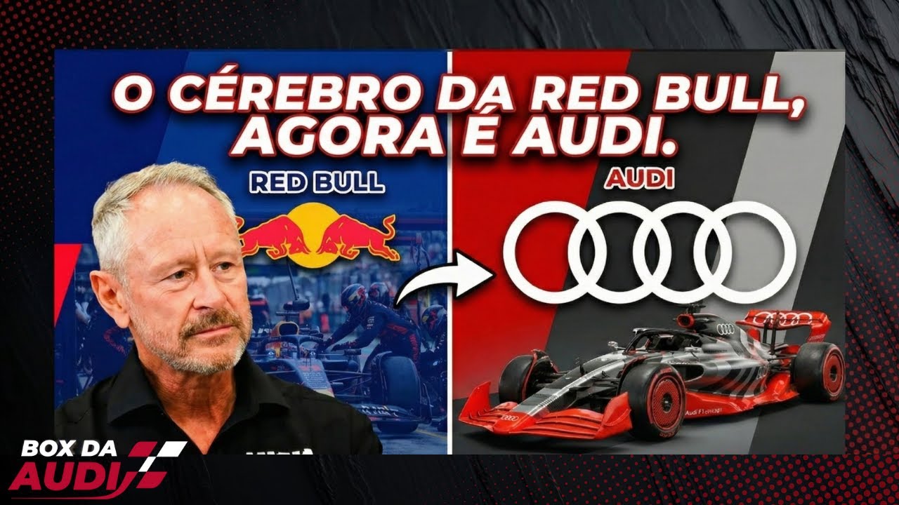 A JOGADA DE MESTRE DA AUDI Jonathan Wheatley traz a Mentalidade Red Bull para 2026!
