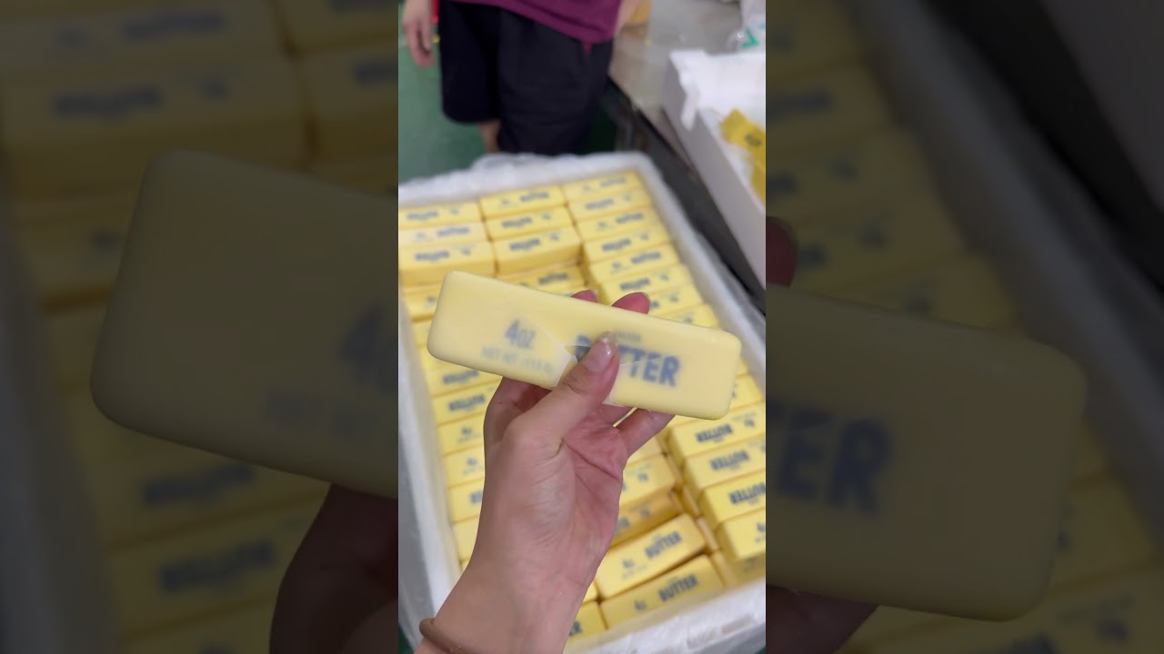 The Crunch on This Butter Squishy?! 🤯#buttersquishy #taba #squishyfactory #viral #fyp