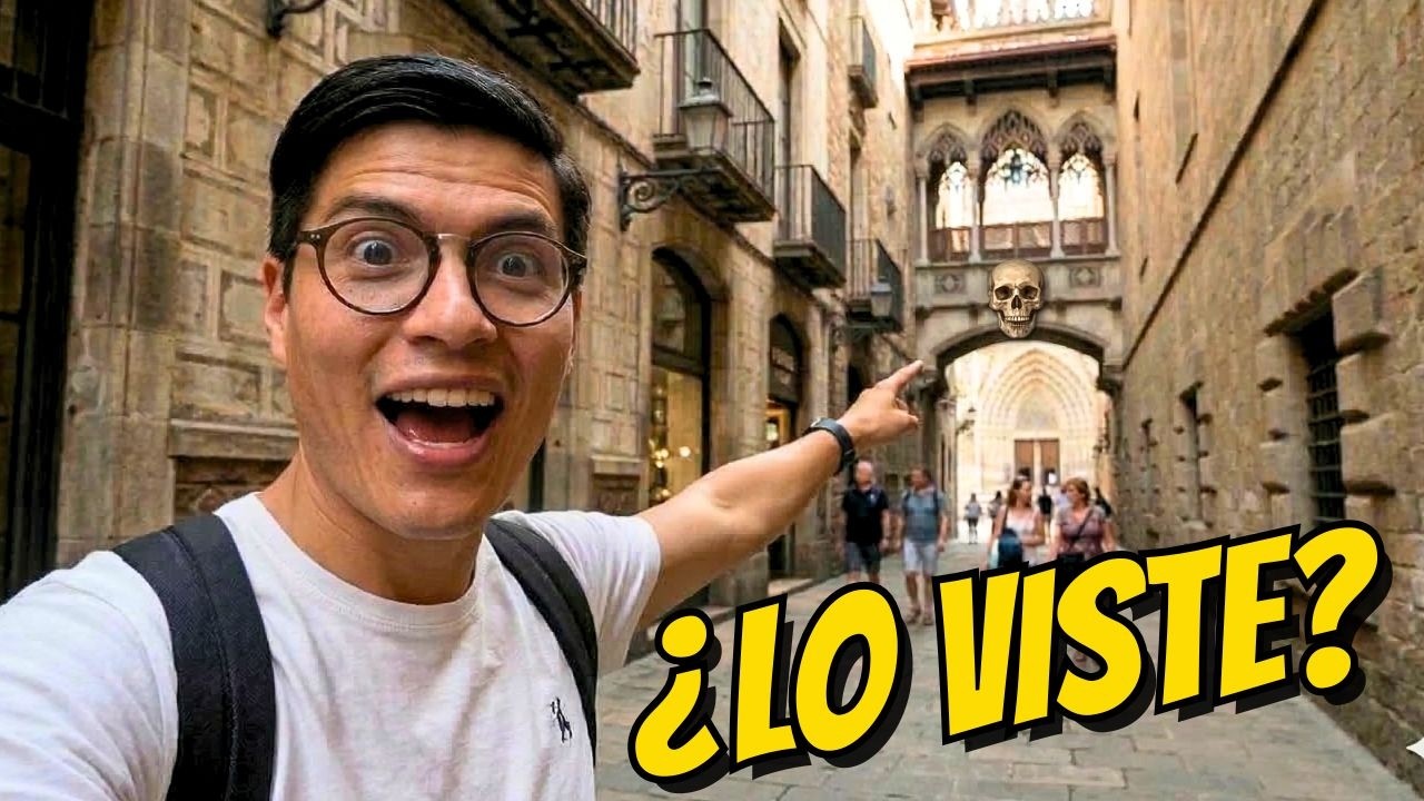 Lo que NADIE te cuenta del BARRIO GÓTICO de Barcelona 😳
