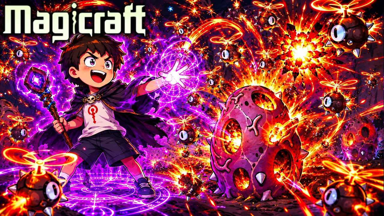 I Turned EXPLODING BUGS Into A NUCLEAR SUMMONER Build! - Magicraft