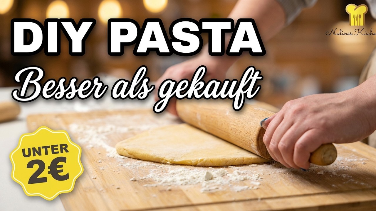 Nudeln selber machen statt kaufen👌😉💕
