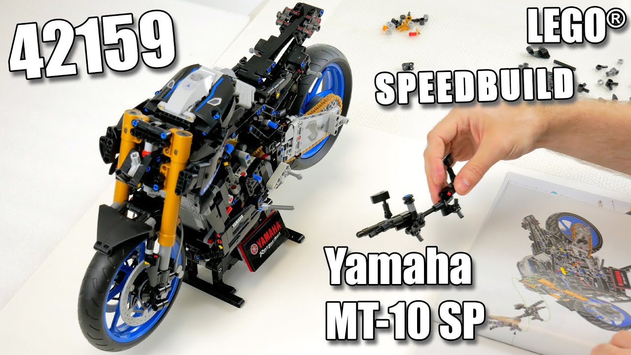 LEGO 42159 Speedbuild | LEGO Yamaha MT-10 SP | Speed build 42159 | LEGO Technic 2023 | Motorcycle