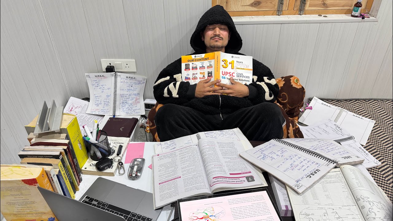 Woke Up at 03:00 AM to Study for UPSC * I lost my cat 😿