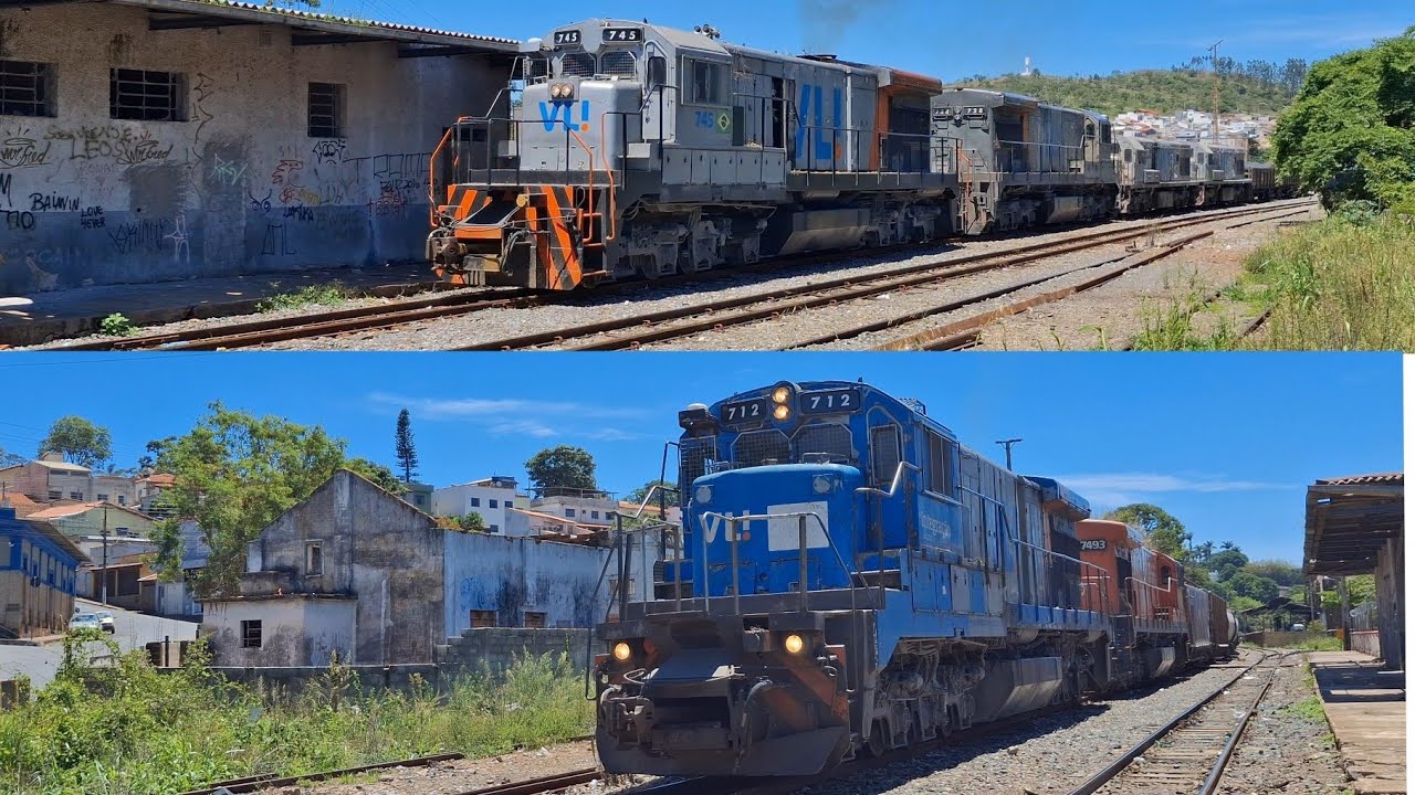🛑 CRUZAMENTO COM AS BB36-7 MAIS EMBREMATICAS DA ROTA DO CALC&Aacute;RIO [ 4K ]