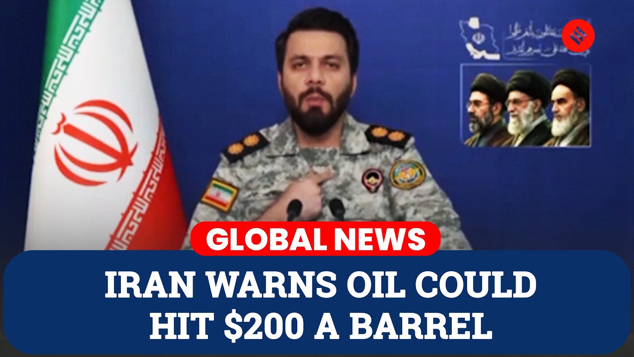 Иран предупреждает, что цена на нефть может достичь 200 долларов за баррель на фоне эскалации ата...