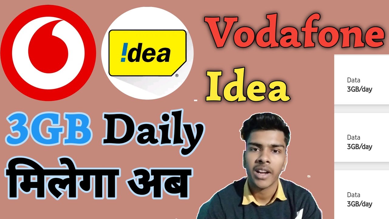 3GB Day Data | Vodafone & Idea | Double Data Offer | 1.5GB+1.5GB Offer Limited Times | Technical D