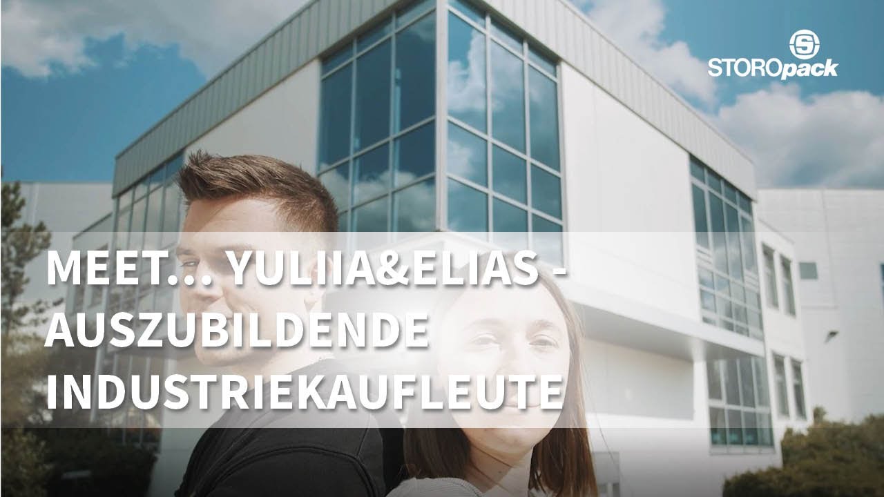 MEET… Yuliia&Elias - Auszubildende Industriekaufleute bei Storopack