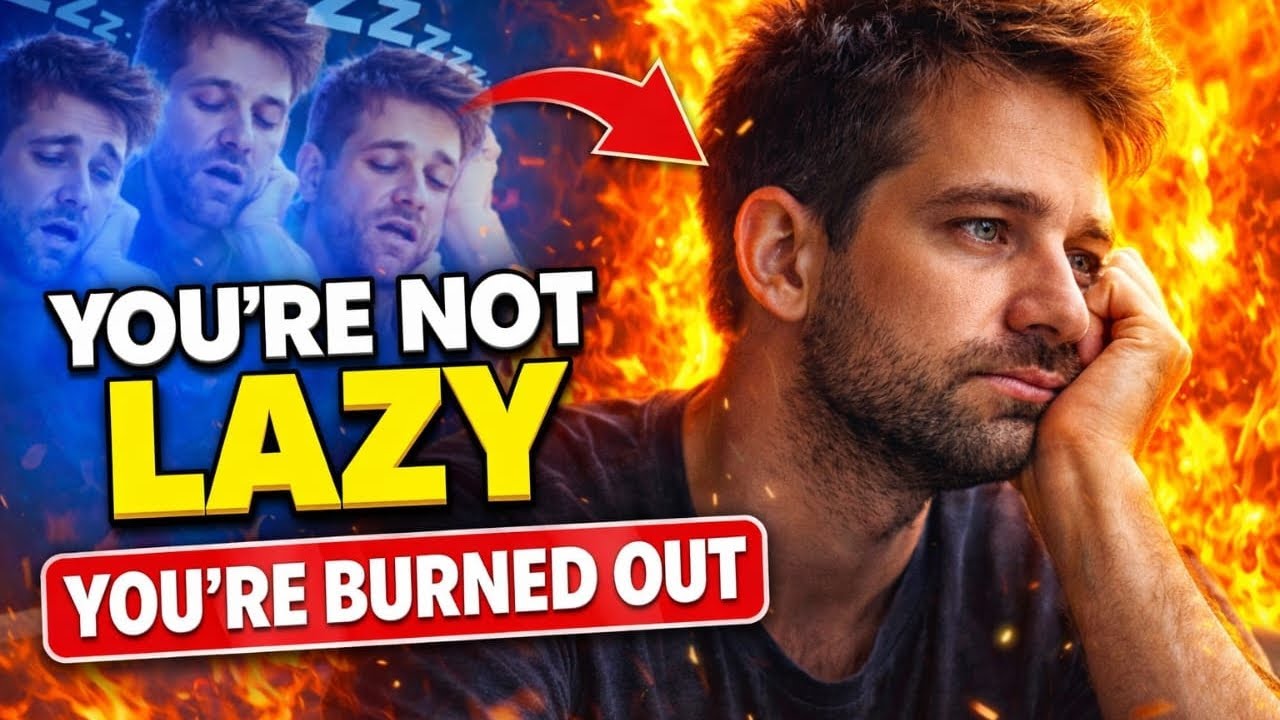 You’re Not Lazy — You’re Burned Out (And No One Told You This) 