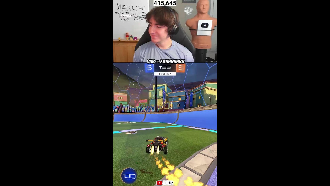 🔴THIS IS ROCKET LEAGUE #shorts