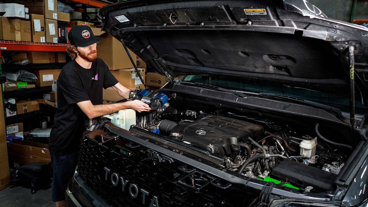 ARB Brushless Twin on a 2nd Gen Tundra | SDHQ Built Compressor Mount Install