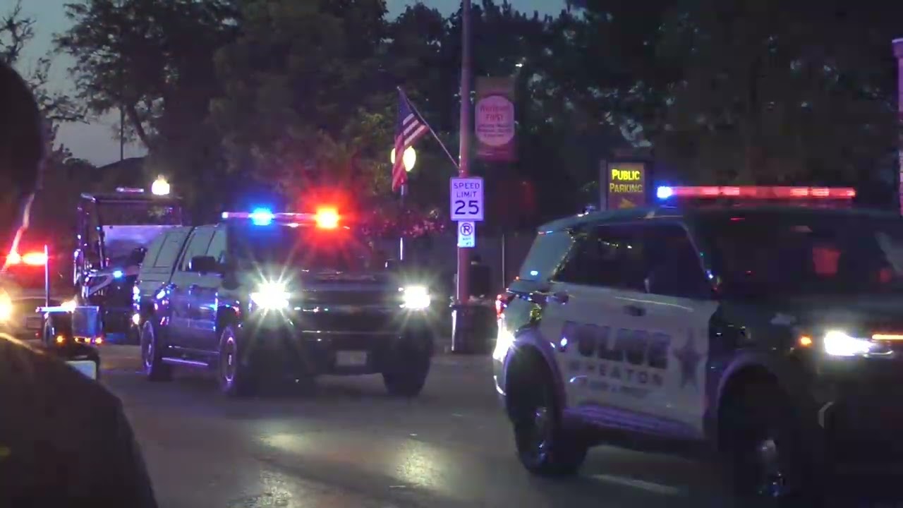 2025 Westmont Crusin nights lights and sirens parade!