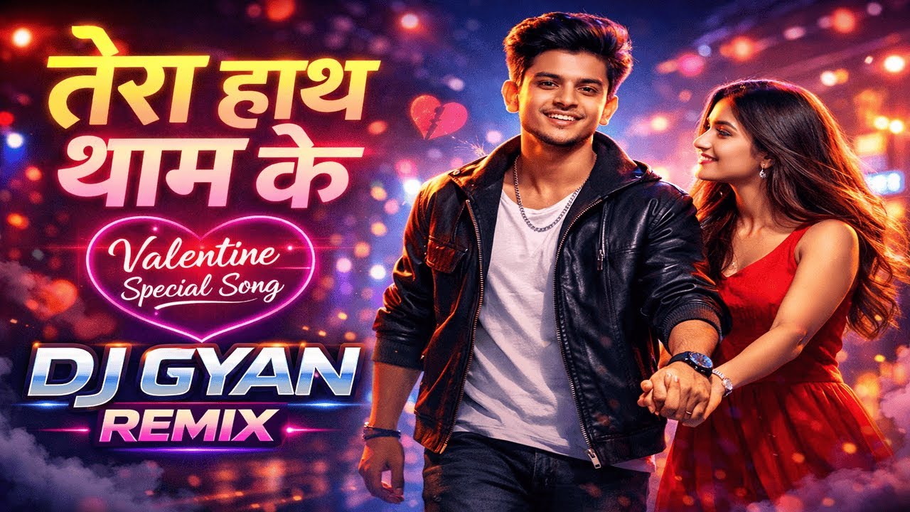 तेरा हाथ थाम के 💖 DJ Remix | Valentine Special Song | DJ Gyan Remix