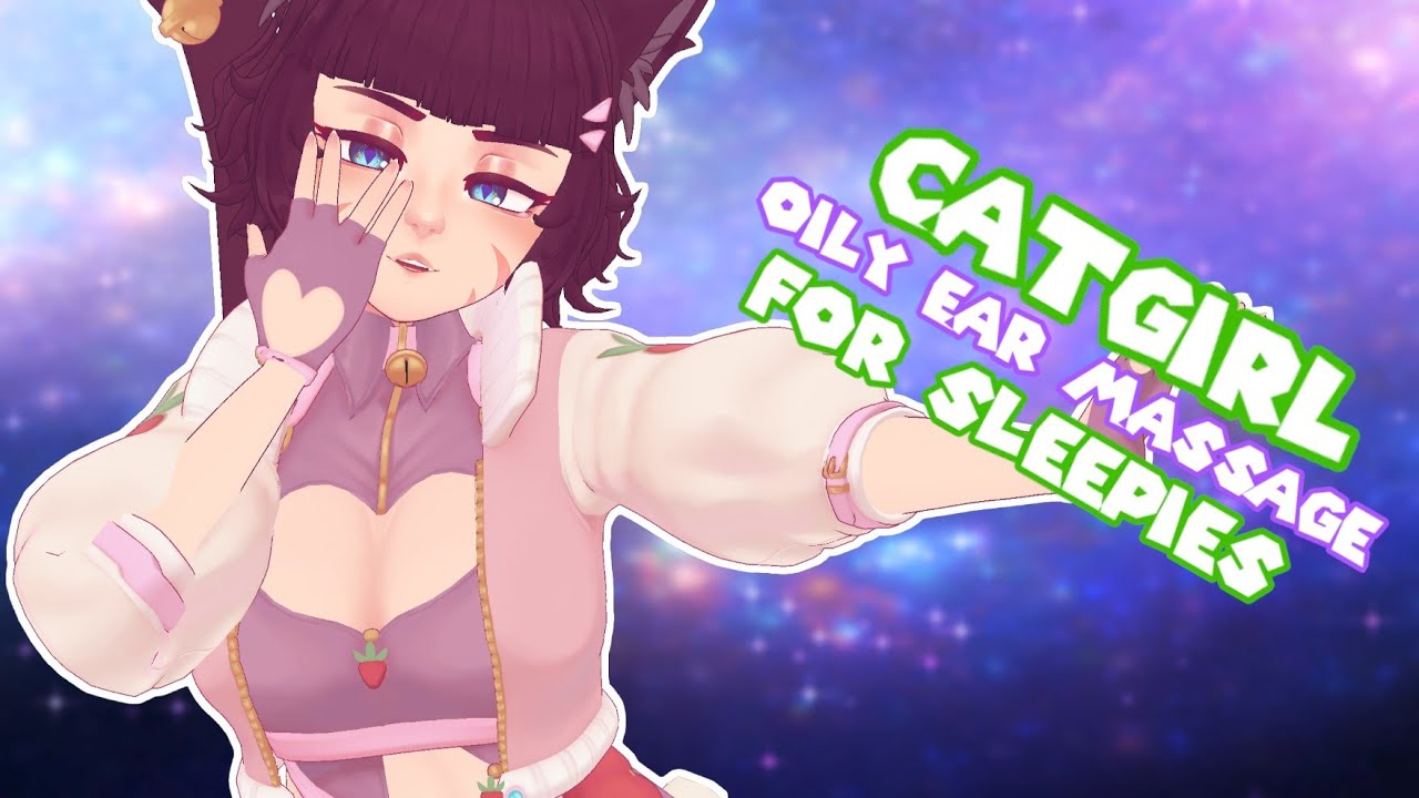 [ASMR]🐾 Catgirl Tingles Your Brain With Oily Ear Massage