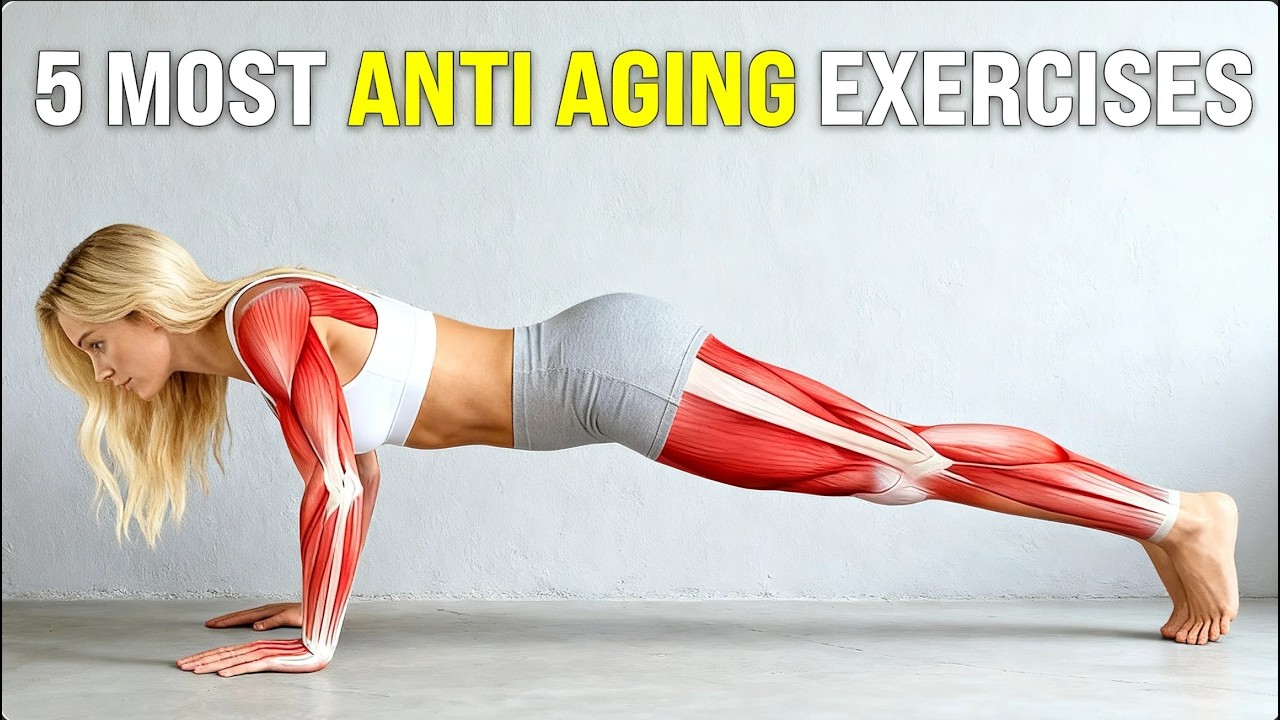 5 Anti Aging Exercises to Stay Strong, Mobile, and Young