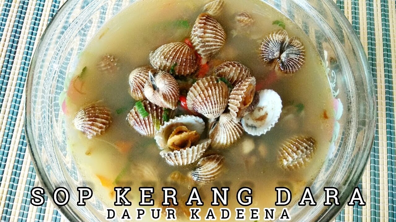 Cara Membuat Sop Kerang Dara