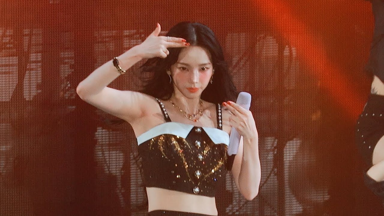 250829 에스파 카리나 - 'Girls, Drama Mashup' 직캠 Aespa Karina FANCAM @2025 aespa TOUR - SYNK : aeXIS LINE