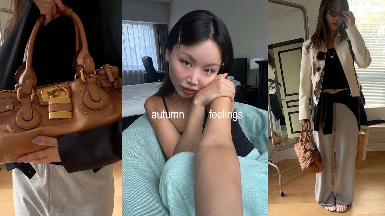 Autumn Feelings 메이크업 to 데일리룩. 가을을 준비하는 자세 (+4가지 룩 & 3CE표 가을색조들)