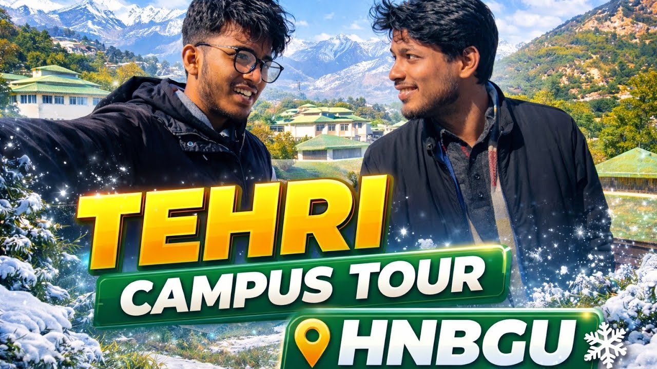 SRT Campus Badhshithaul,Chamba|| HNB Garhwal Central University Tehri Garhwal #collegevlog #hnbgu