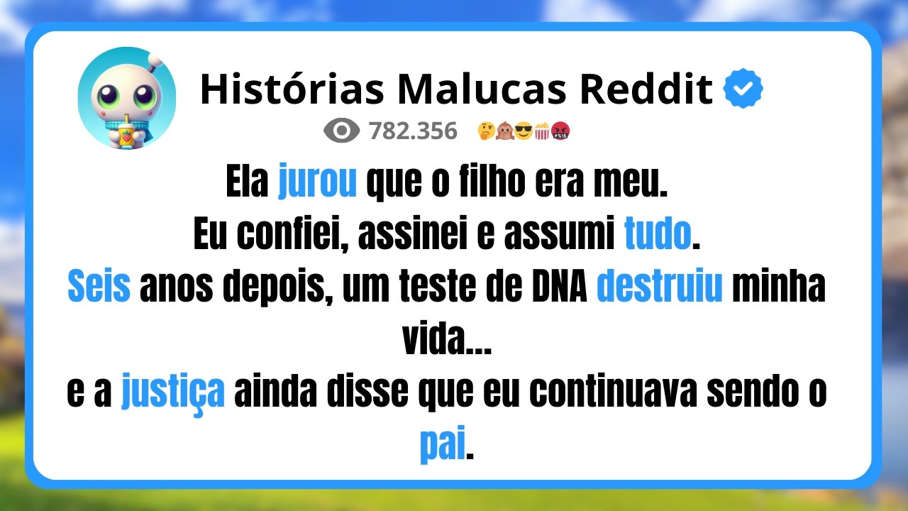 Ela jurou que o filho era meu. Eu confiei, assinei e assumi tudo. Seis anos depois, um teste de DNA