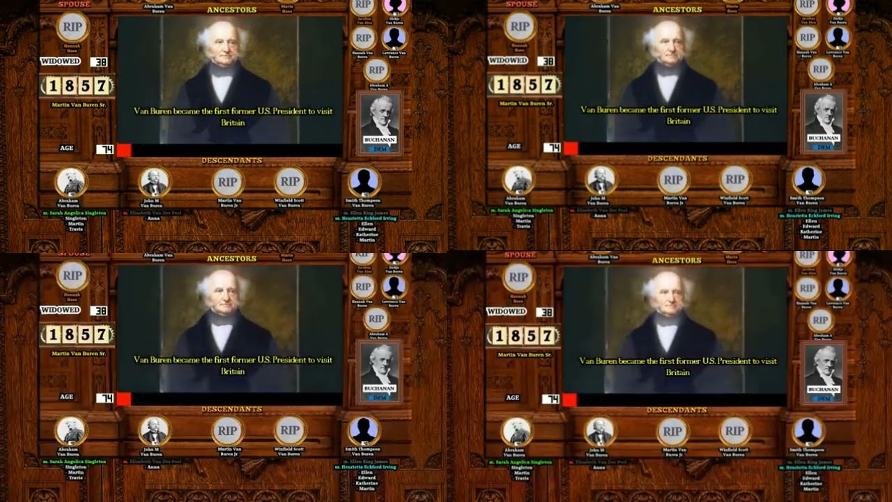 Prime video Martin Van Buren (A Life Though Time )