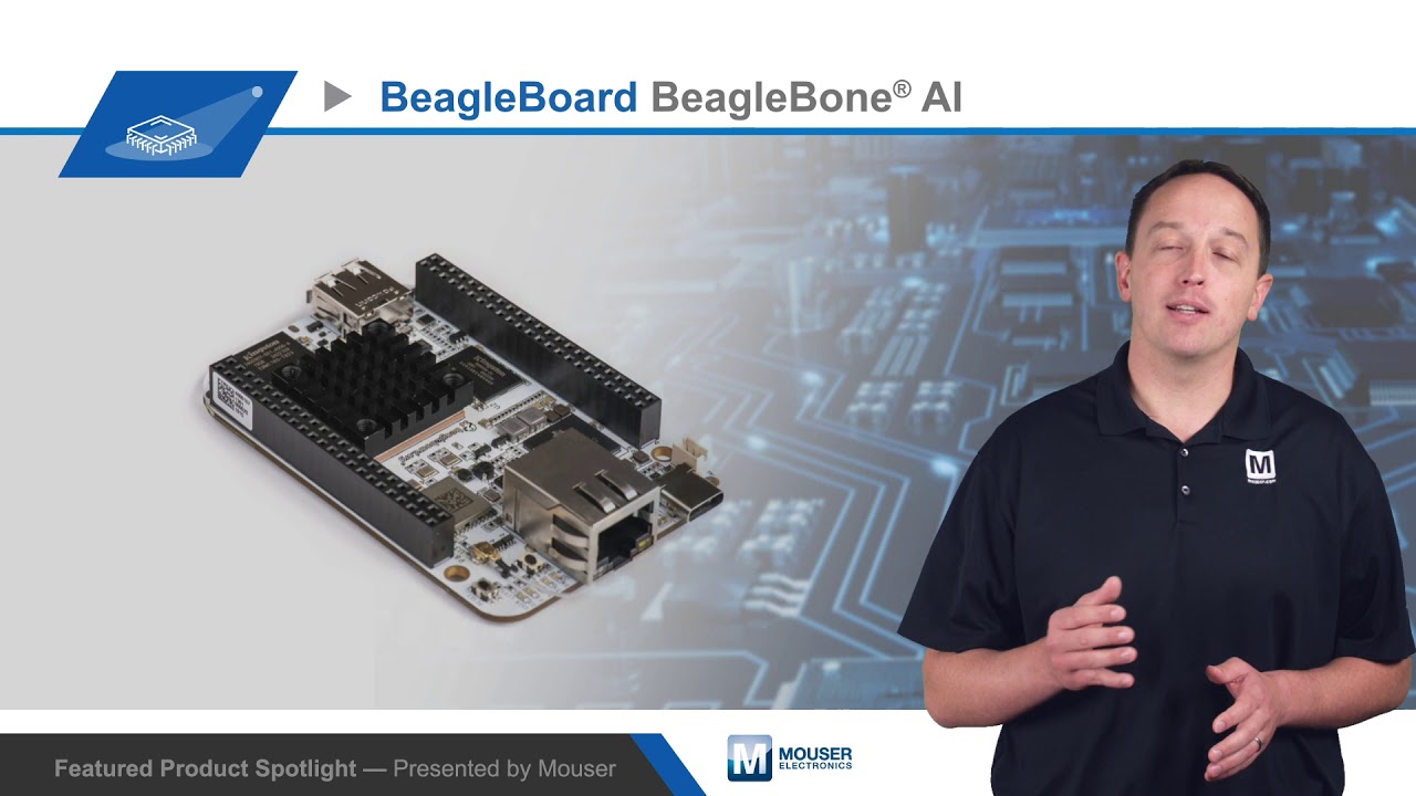 BeagleBoard BeagleBone&reg; AI &mdash; Featured Product Spotlight | Mouser Electronics