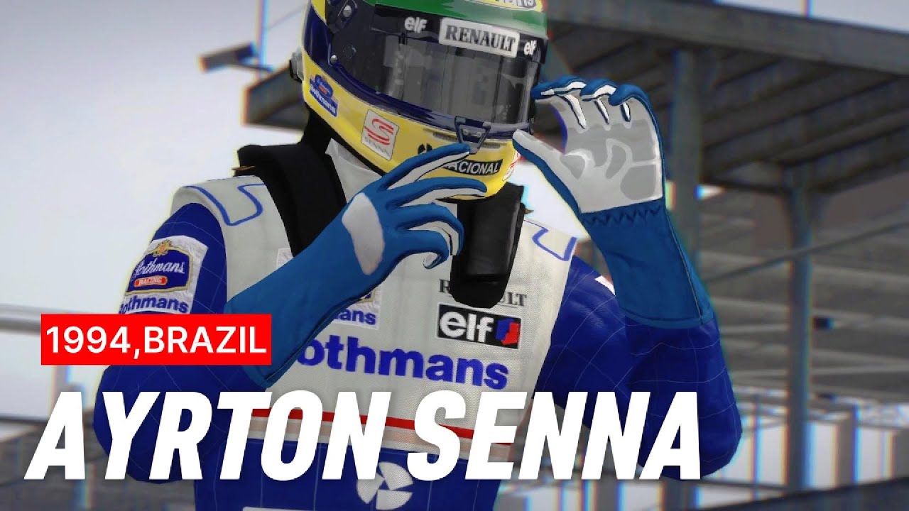 F1 1994 Season Mod Ayrton Senna's Williams-Renault FW16B 100% Race at Interlagos,Brazil