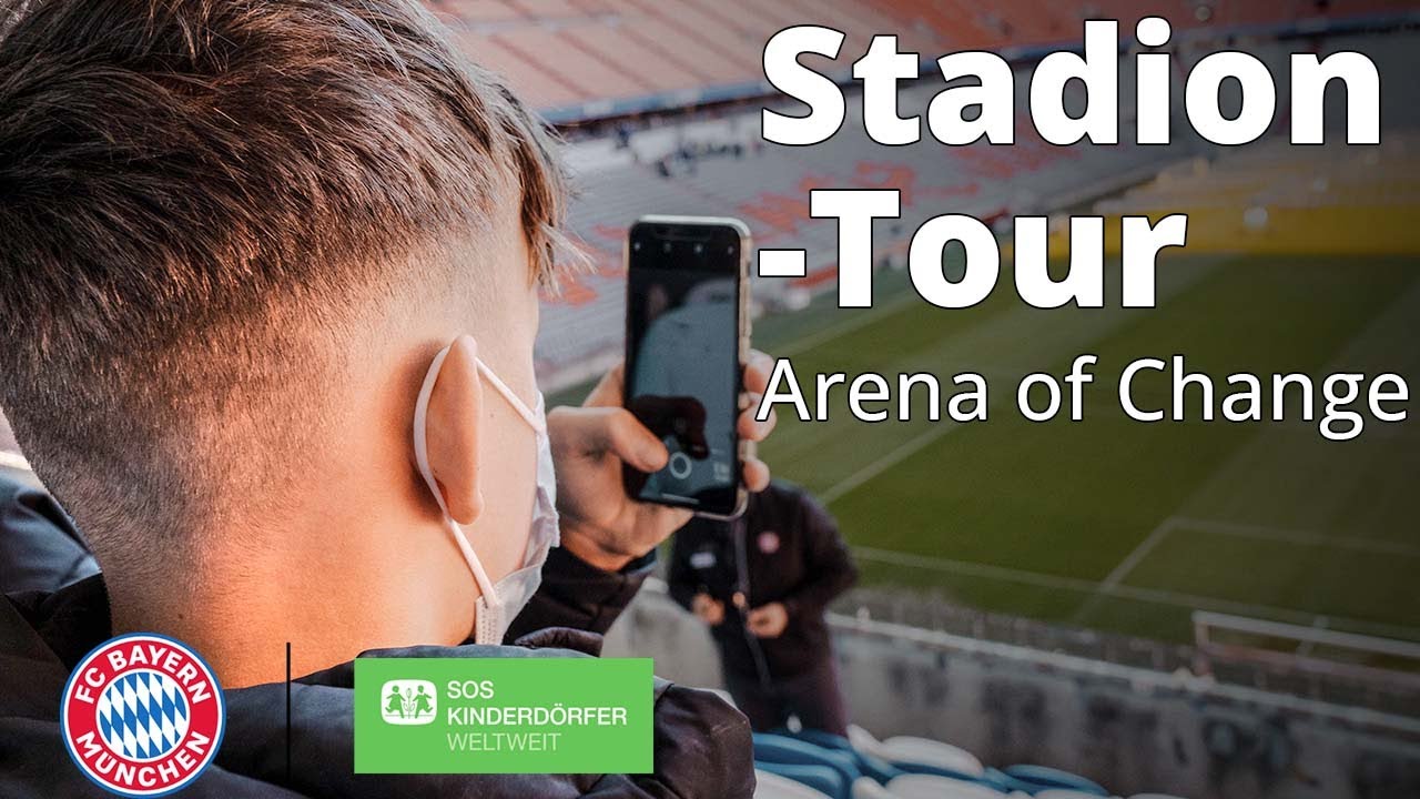 Stadionausflug der Arena of Change | @fcbayern und  SOS-Kinderd&ouml;rfer weltweit