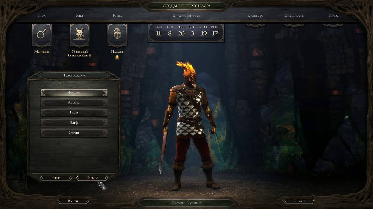 Скрытая механика #7 Pillars Of Eternity (создание ГГ)