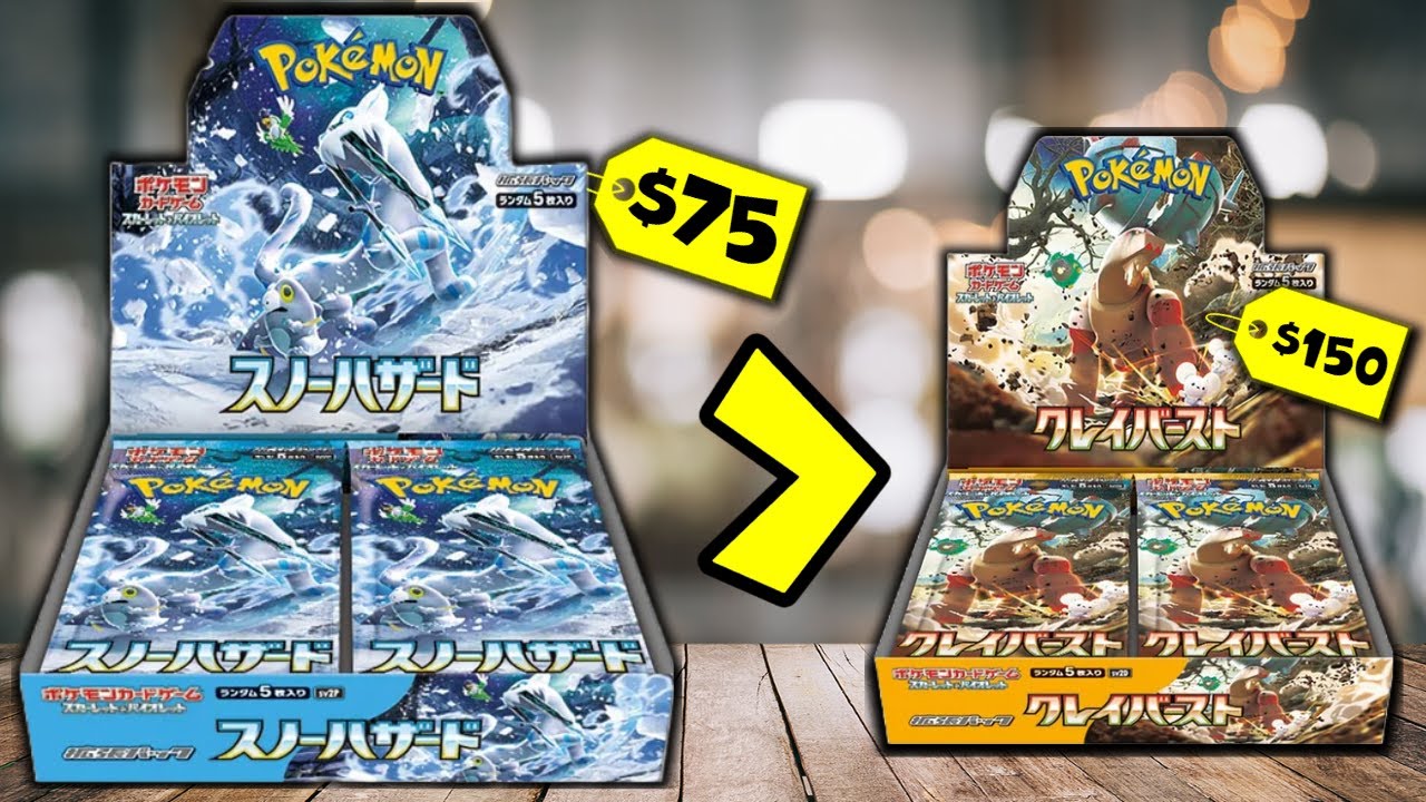 Is Snow Hazard Actually BETTER Than Clay Burst? (Japanese Booster Box Opening)