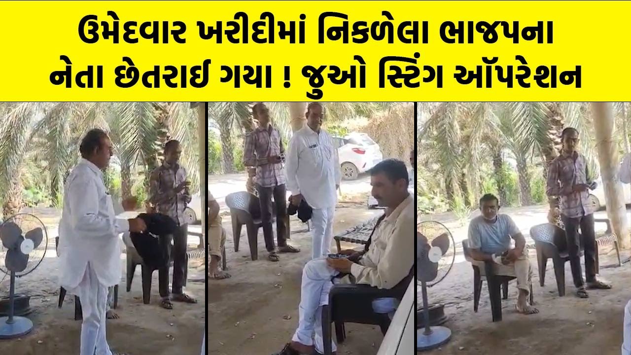 ઉમેદવાર ખરીદીમાં નિકળેલા ભાજપના નેતા છેતરાઈ ગયા ! જુઓ સ્ટિંગ ઑપરેશન | Gujarat Election 2025