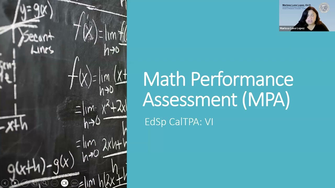 Deep Dive Webinar: EdSp CalTPA Visual Impairments for Version 1 (2025-26)