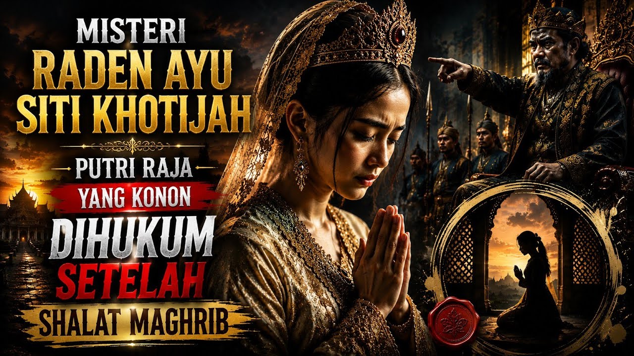Kisah Raden Ayu Siti Khotijah, Putri Raja yang Dihukum Mati sebab melaksanakan Shalat Maghrib