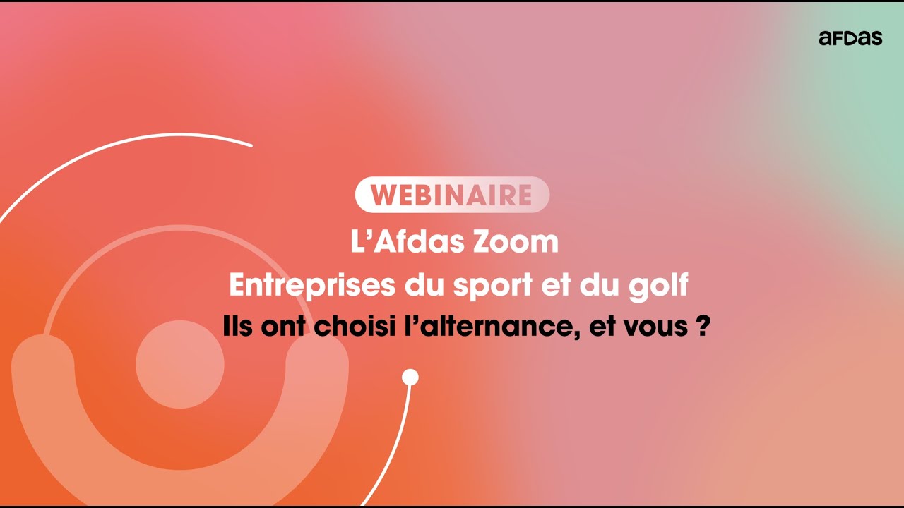 Structures du sport et du golf | Ils ont choisi l’alternance, et vous ?