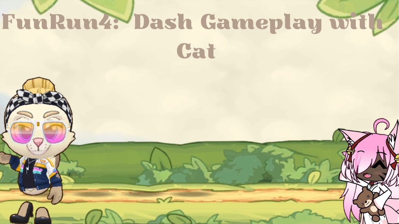 Fun Run 4-Dash gameplay with Cat