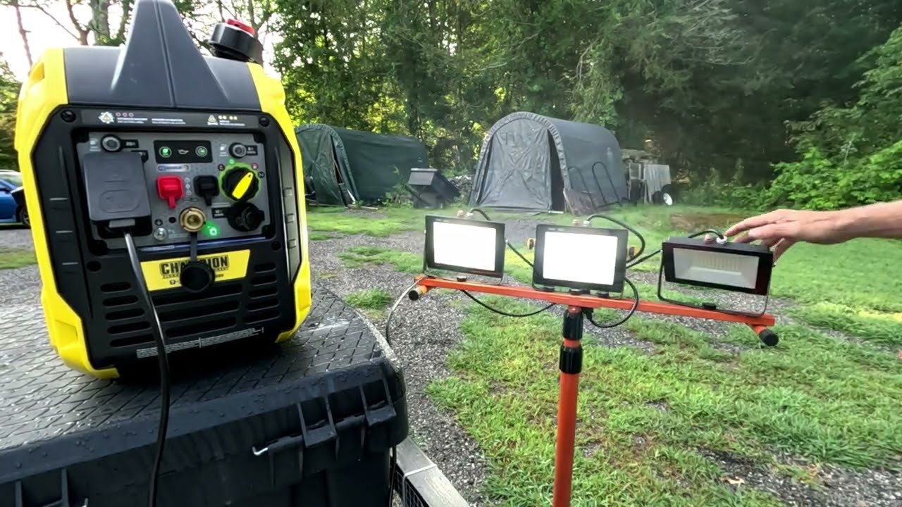 Champion generator inverter 2500 duel fuel model #201183 set up and 1st start up tips