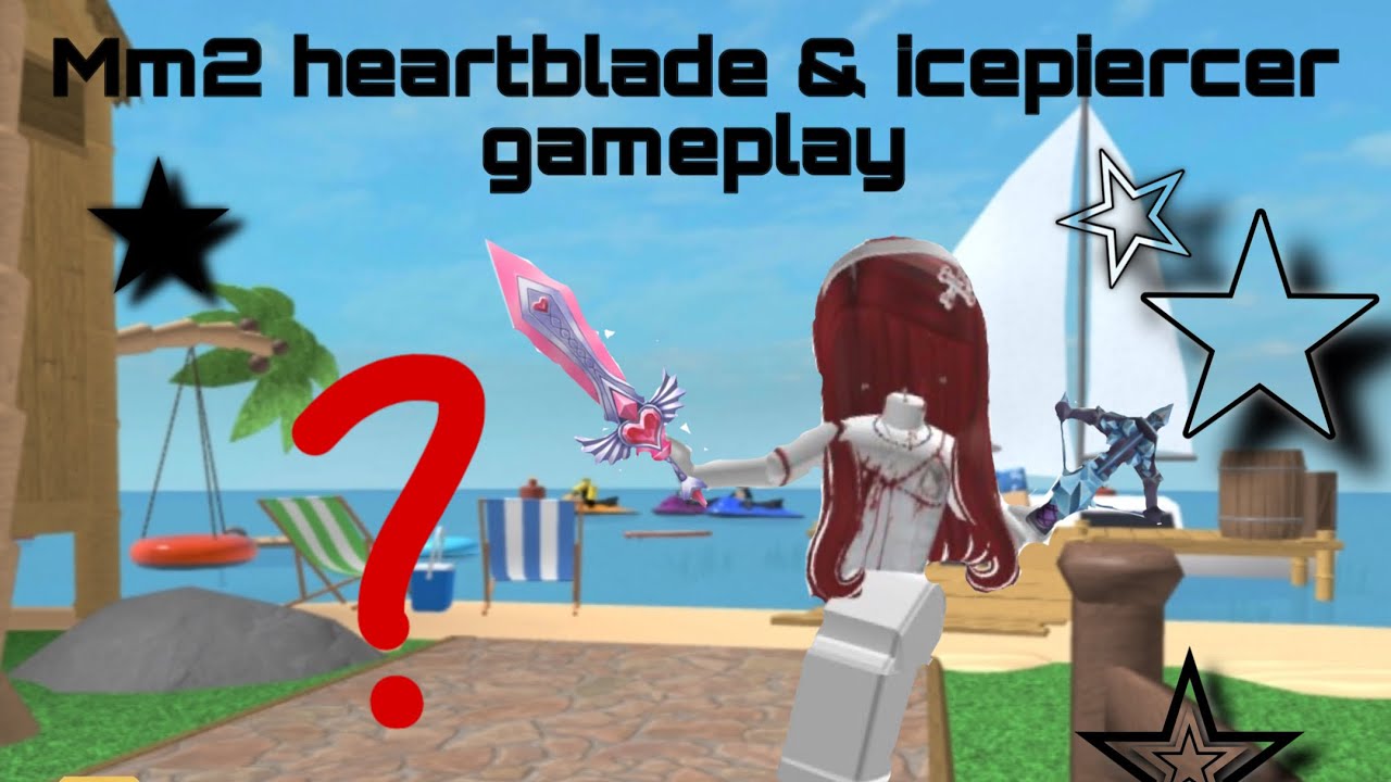 Mm2 heartblade & icepiercer (compilation montage new set)  @aaliyahthebum Tysm for buying me this😊