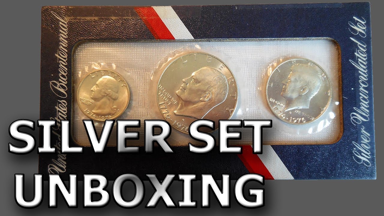 1976 U.S. Silver Bicentennial Set Unboxing