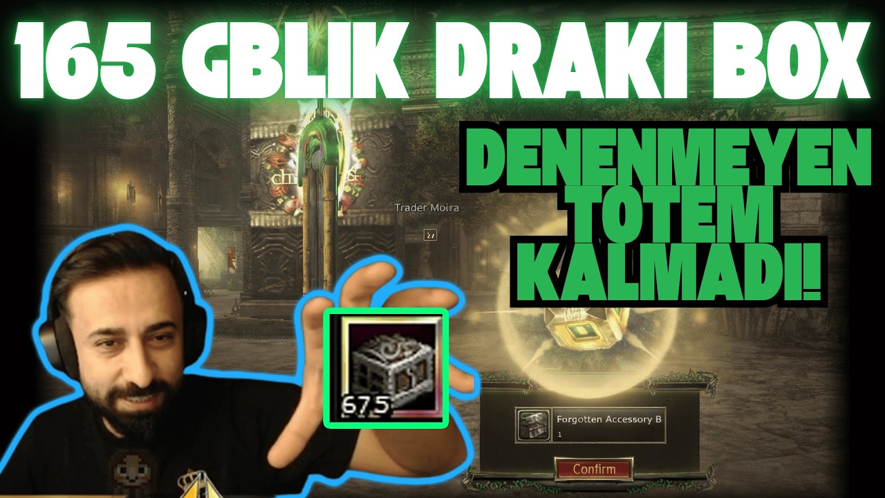165 GBLIK OLD DRAKI BOX! ÇIKMAYAN DROP KALMADI! DENENMEYEN TOTEM KALMADI! | Knight Online Kaithnys