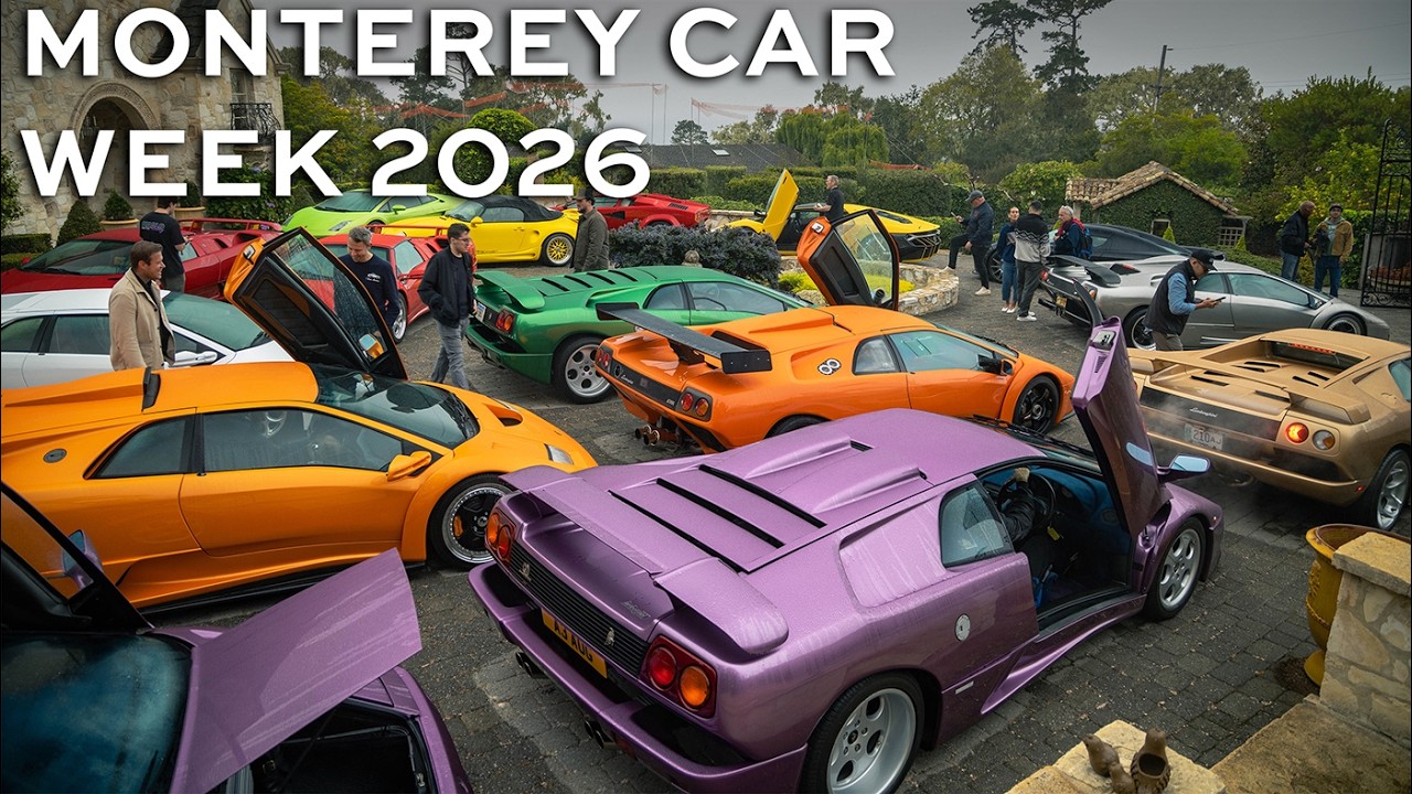 Speeding Tickets, World Record Lamborghinis, Diablo Rally, Pebble Beach Concours & more!
